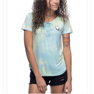 Tye-Dye Alien Tee NWOT